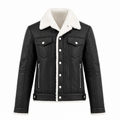 Women's Black Shearling Jacket